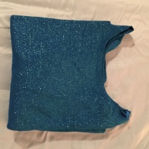 NWOTs 3/4 Sleeve XL glittery sweater